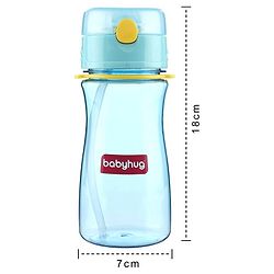 Babyhug Straw Sipper Blue - 400 ml