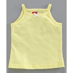 Babyhug 100% Cotton Singlet Slips Pack of 3 - Orange Green Yellow