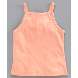 Babyhug 100% Cotton Singlet Slips Pack of 3 - Orange Green Yellow