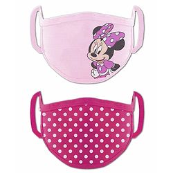 Babyhug Washable & Reusable Knit Face Mask Minnie Mouse - Pack of 2