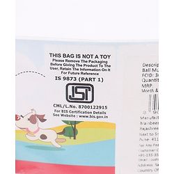 Babyhug Number Soft Ball Multicolor -Height 11 cm