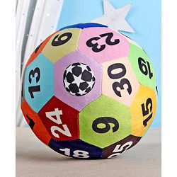 Babyhug Number Soft Ball Multicolor - Height 18 cm