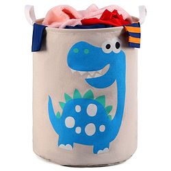 Babyhug Cotton Foldable Laundry bag Crocodile Print - Green