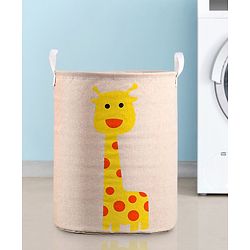 Babyhug Cotton Foldable Laundry bag Crocodile Print - Green