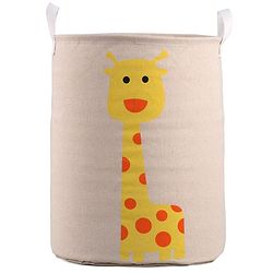 Babyhug Cotton Foldable Laundry bag Crocodile Print - Green