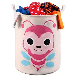 Babyhug Cotton Foldable Laundry bag Crocodile Print - Green