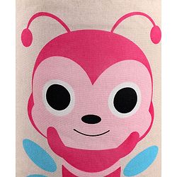 Babyhug Cotton Foldable Laundry bag Crocodile Print - Green