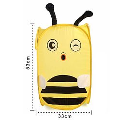 Babyhug Laundry Bag Honey Bee Print - Yellow