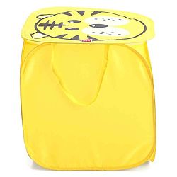 Babyhug Tiger Printed Laundry Basket - Yellow