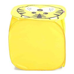 Babyhug Tiger Printed Laundry Basket - Yellow
