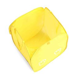 Babyhug Tiger Printed Laundry Basket - Yellow
