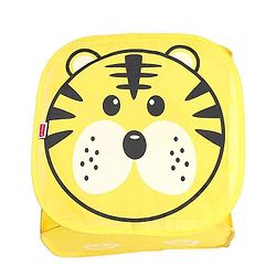 Babyhug Tiger Printed Laundry Basket - Yellow