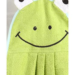 Babyhug Wash Cloth Froggy Design - Green