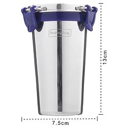 Babyhug Stainless Steel Tumbler Purple - 300 ml