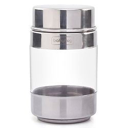 Babyhug Stainless Steel Canisters Set of 3 - Silver