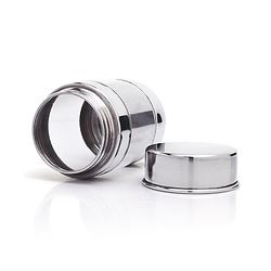Babyhug Stainless Steel Canisters Set of 3 - Silver