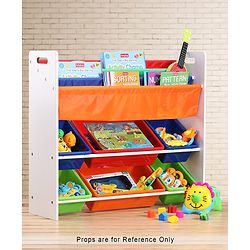 Babyhug Toy Organizer With 6 Tray - Multicolor