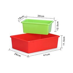 Babyhug Toy Organizer With 6 Tray - Multicolor