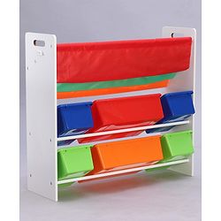 Babyhug Toy Organizer With 6 Tray - Multicolor