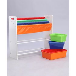Babyhug Toy Organizer With 6 Tray - Multicolor