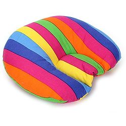 Babyhug Cotton Baby Pillow Polka Dot Print - Yellow