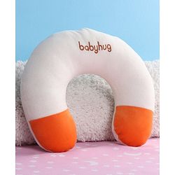 Babyhug Plush Neck Pillow - White