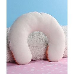 Babyhug Plush Neck Pillow - White