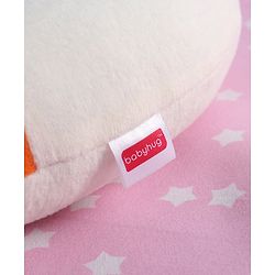 Babyhug Plush Neck Pillow - White