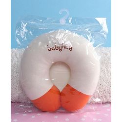 Babyhug Plush Neck Pillow - White