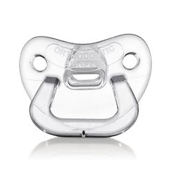 Babyhug Orthodontic Pacifier - White