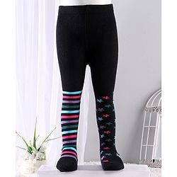 Cutewalk By Babyhug Anti-Bacterial Footed Tights - Multicolor