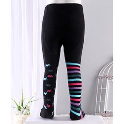 Cutewalk By Babyhug Anti-Bacterial Footed Tights - Multicolor