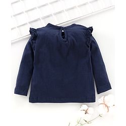 Babyhug Full Sleeves T-Shirt Pretty As Koala Print - Blue