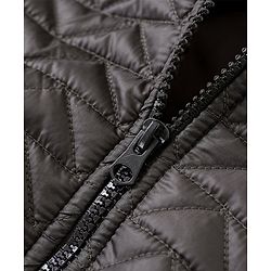 Babyhug Full Sleeves Quilted Hooded Jacket - Olive - 9-12M Green