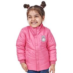 Babyhug Padded Solid Color Jacket - Pink