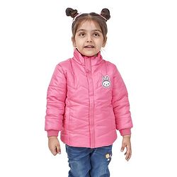 Babyhug Padded Solid Color Jacket - Pink