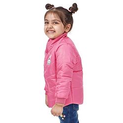 Babyhug Padded Solid Color Jacket - Pink