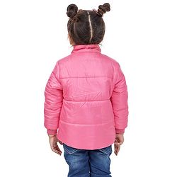 Babyhug Padded Solid Color Jacket - Pink