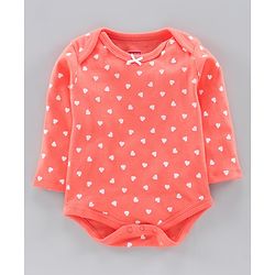 Babyhug 100% Cotton Short Onesies Pack of 3 - Multicolour