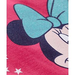 Babyhug Full Sleeves Top Minnie Mouse Print - Pink