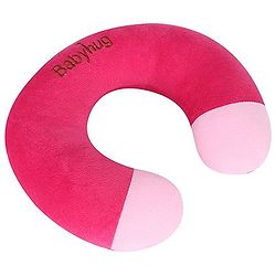Babyhug Plush Neck Pillow - White