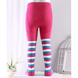 Cutewalk By Babyhug Anti-Bacterial Footed Tights - Pink