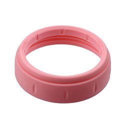 Babyhug Silicone Feeding Bottle Pink - 240 ml