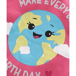 Babyhug Full Sleeves Sweatshirt - Pink