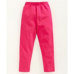 Babyhug Full Length Solid  Leggings Pack of 2  - Navy Blue Red