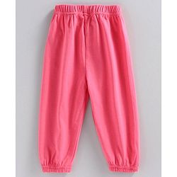 Babyhug Full Length Lounge Pants Pack of 2- Pink Blue