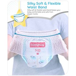 Babyhug Pro Bubble Care Premium Pant Style Diaper New Born (NB) Size - 70 Pieces - New & Improved Superior Fit