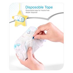 Babyhug Pro Bubble Care Premium Pant Style Diaper New Born (NB) Size - 70 Pieces - New & Improved Superior Fit