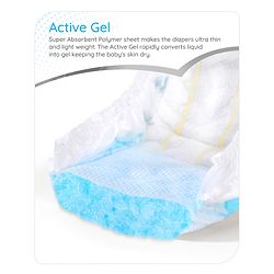 Babyhug Pro Bubble Care Premium Pant Style Diaper Large (L) Size - 44 Pieces - New & Improved Superior Fit