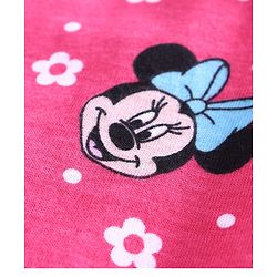 Babyhug Full Sleeves Top Minnie Mouse Print - Pink